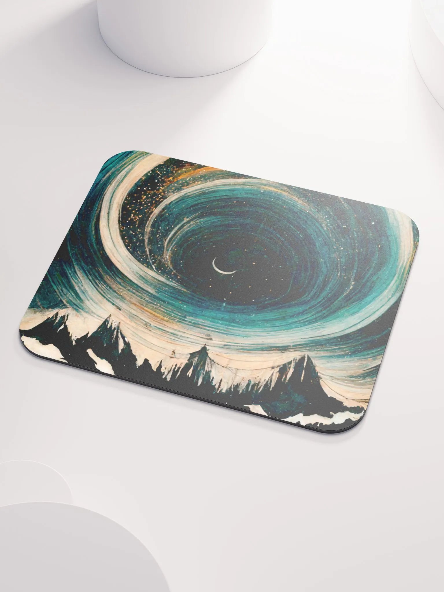 Cosmic Night Sky Mouse Pad product image (3)