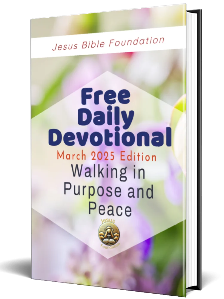 Free Daily Devotional March 2025 Edition: Walking in Purpose and Peace product image (1)