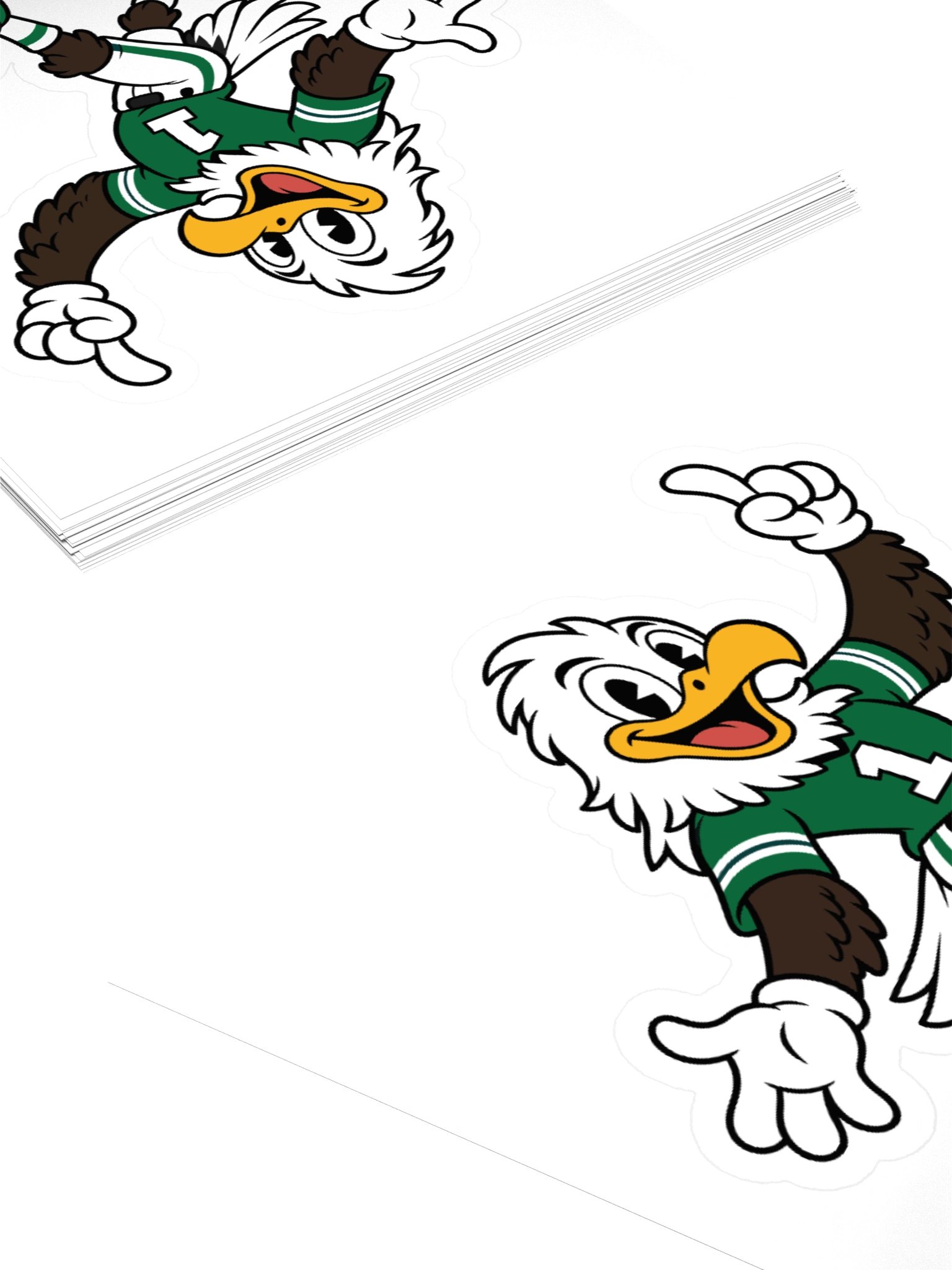 The Original Rubber Hose Philly Eagle Sticker product image (10)