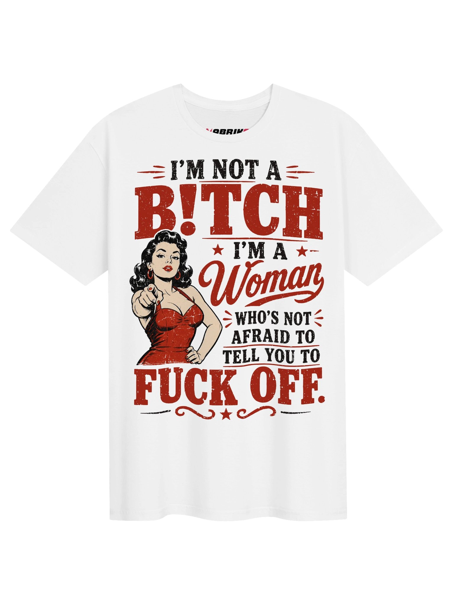Not Afraid To Tell You Funny Woman T-Shirt product image (1)