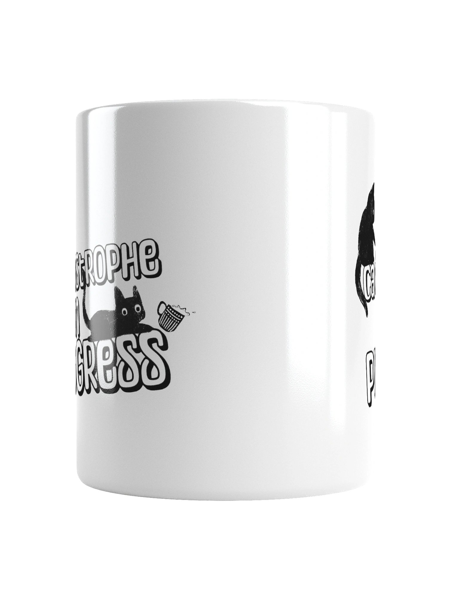 “Cat-astrophe in Progress” Cat Mug product image (7)
