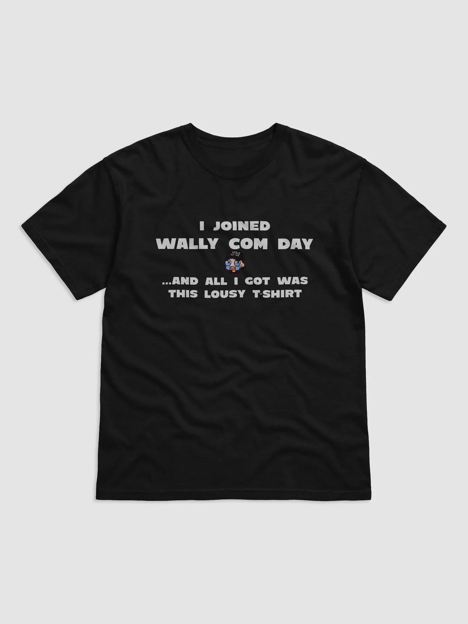 RealWally - Wally Com Day T-shirt Black product image (1)