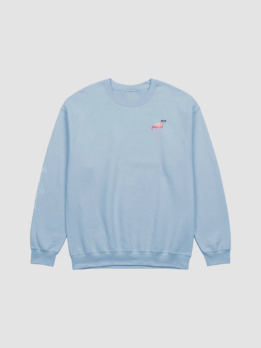 Flamingo Sweatshirt (White Signature) product image (1)