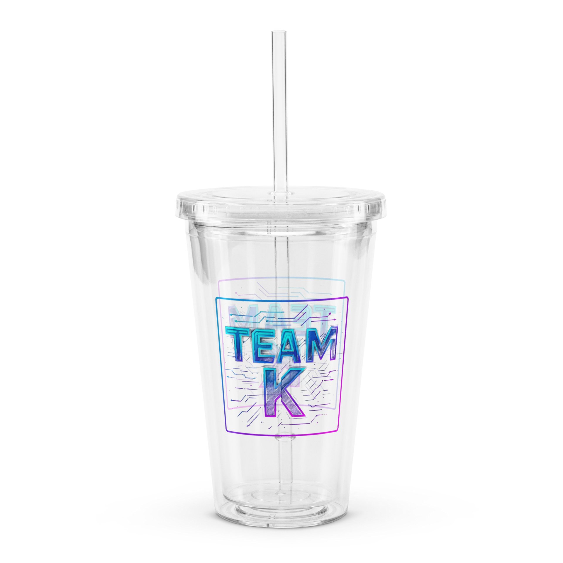 Team K V-11 Clear Plastic Tumbler product image (2)