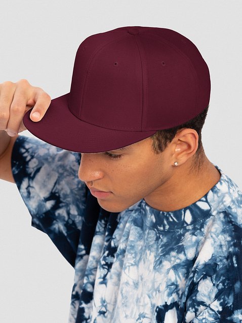 Photo showing Otto Wool Blend Snapback Cap