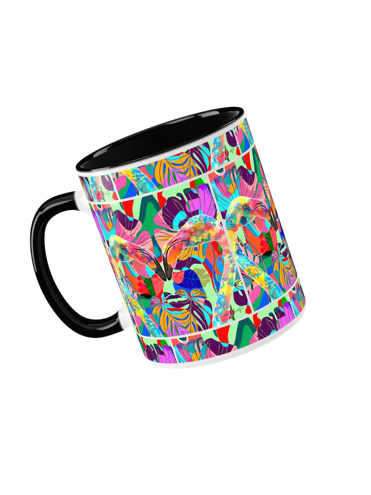 Kaleidoscope Blooms Ceramic Mug product image (31)
