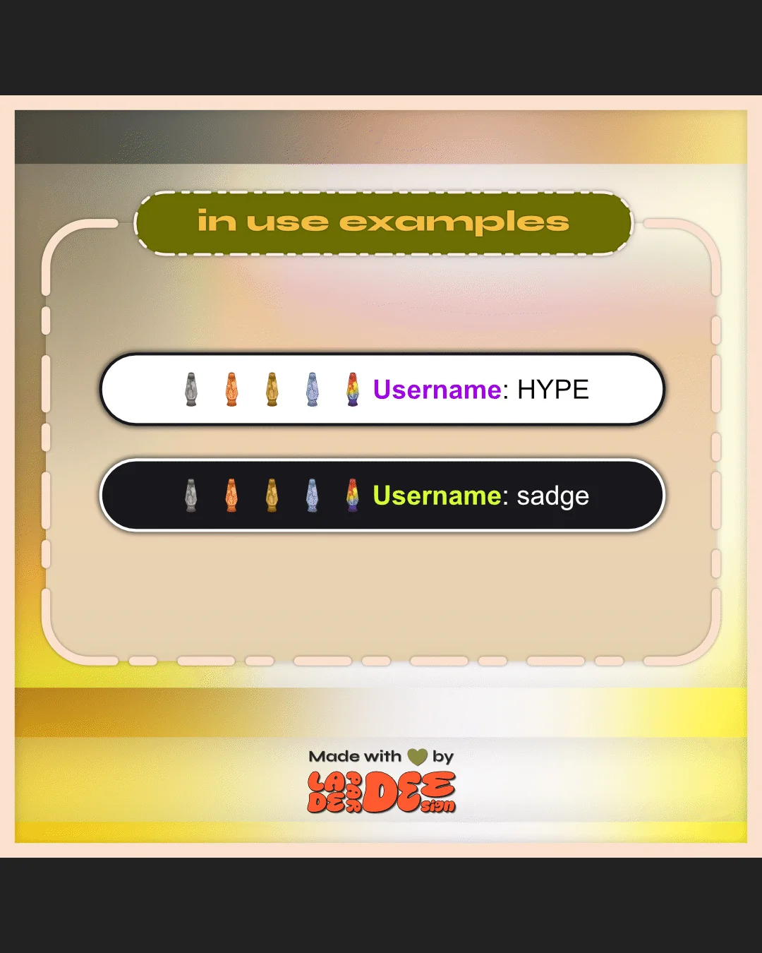 Lava Lamp Badges product image (4)