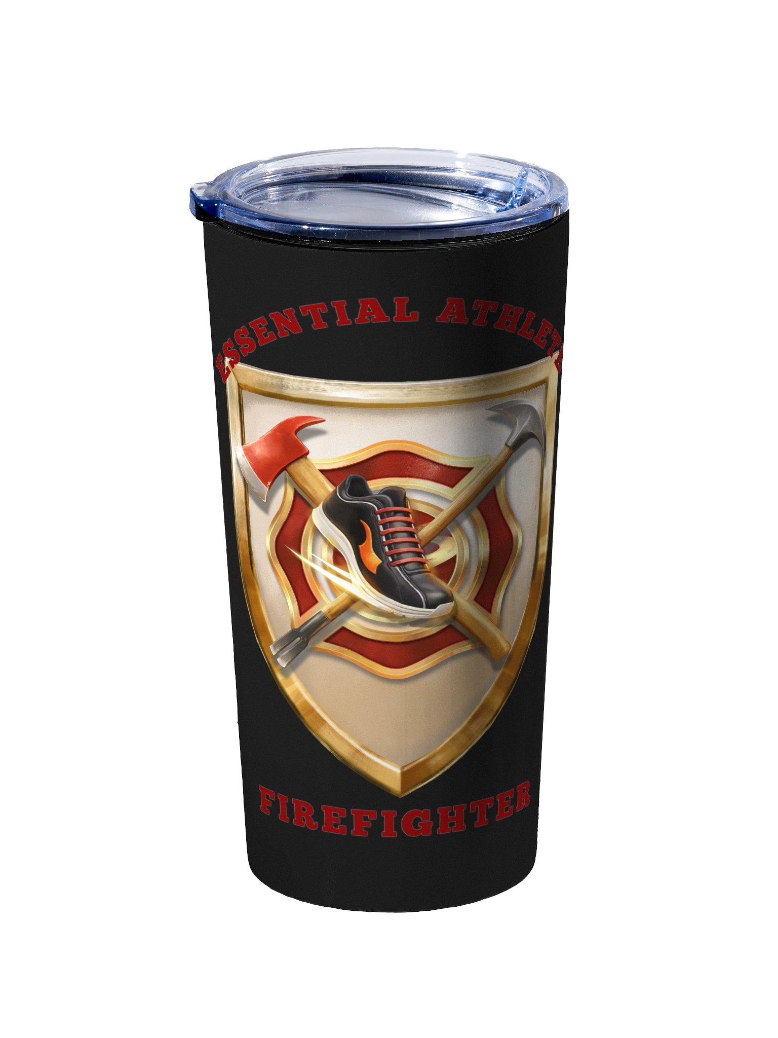 Shield Series: Firefighter Edition (Black) Tumbler product image (2)