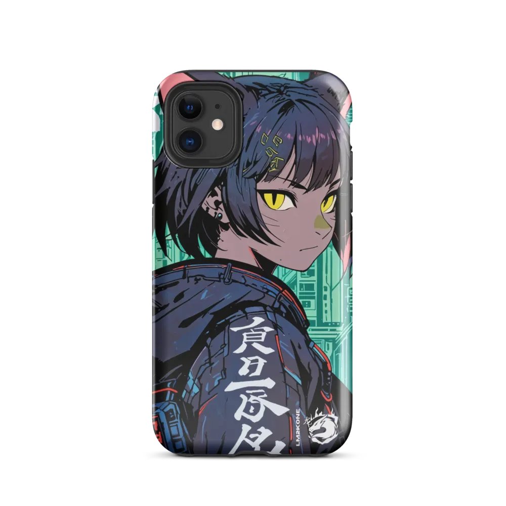 Futuristic Feline iPhone® Tough Case product image (24)