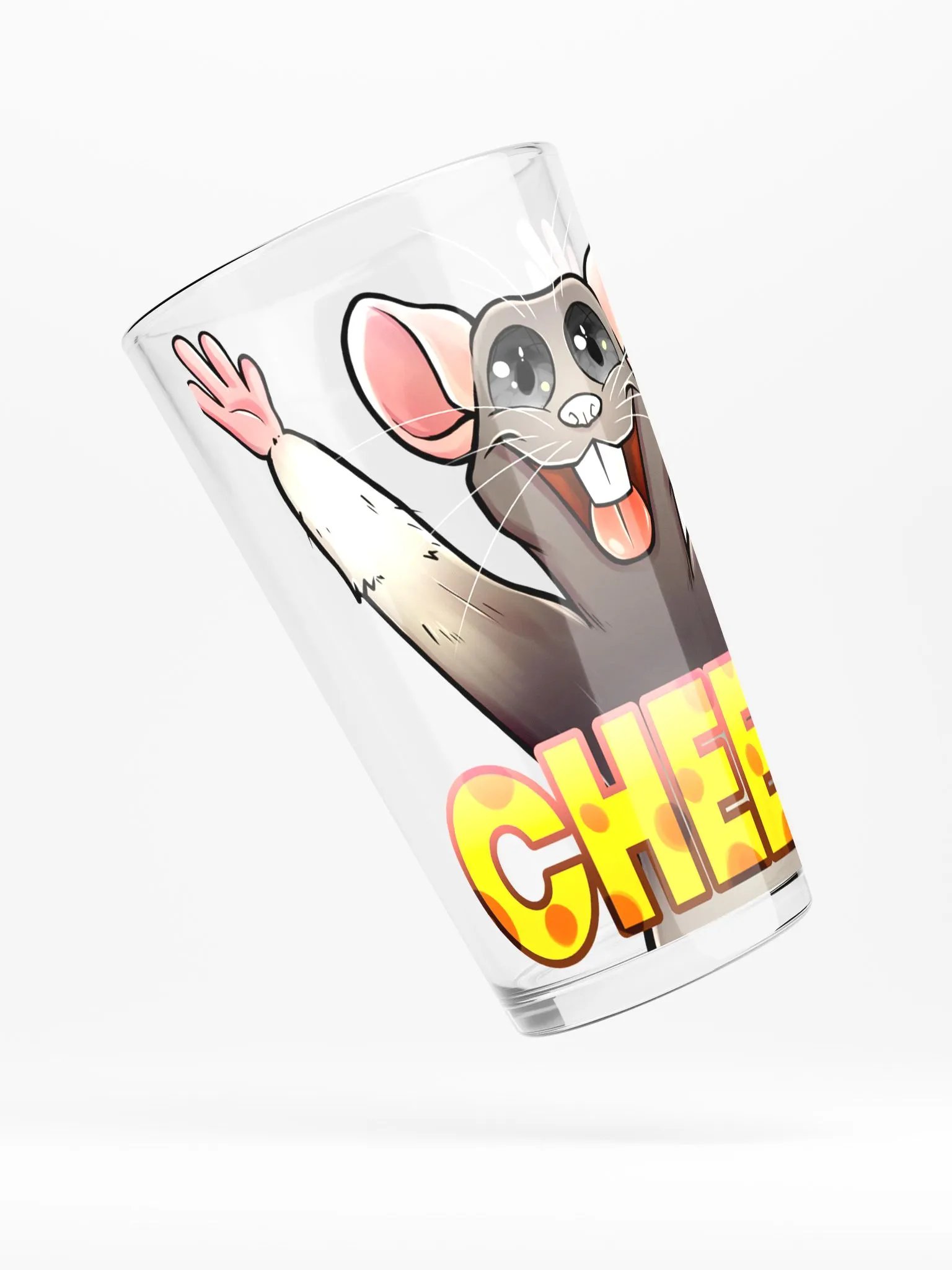 CHEESE Pint Glass product image (4)