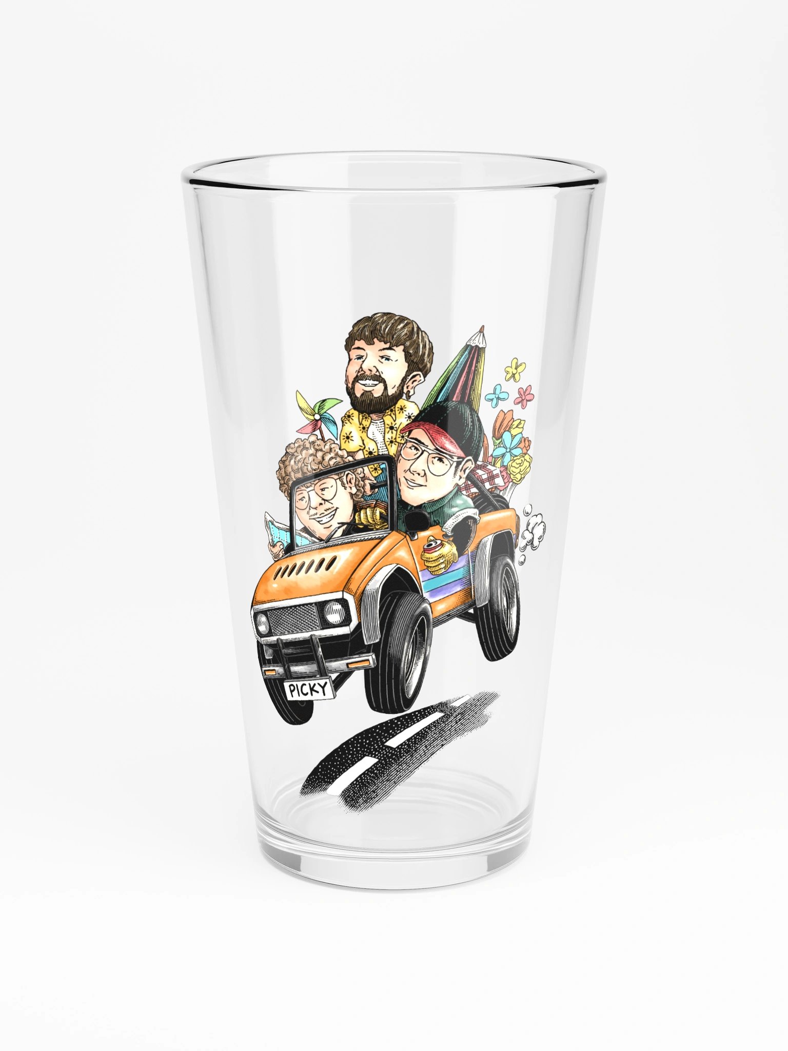 Summer Drive Pint Glass product image (4)