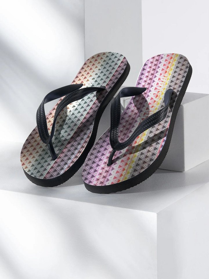 Diamond Bliss Sublimation Flip-Flops product image (1)