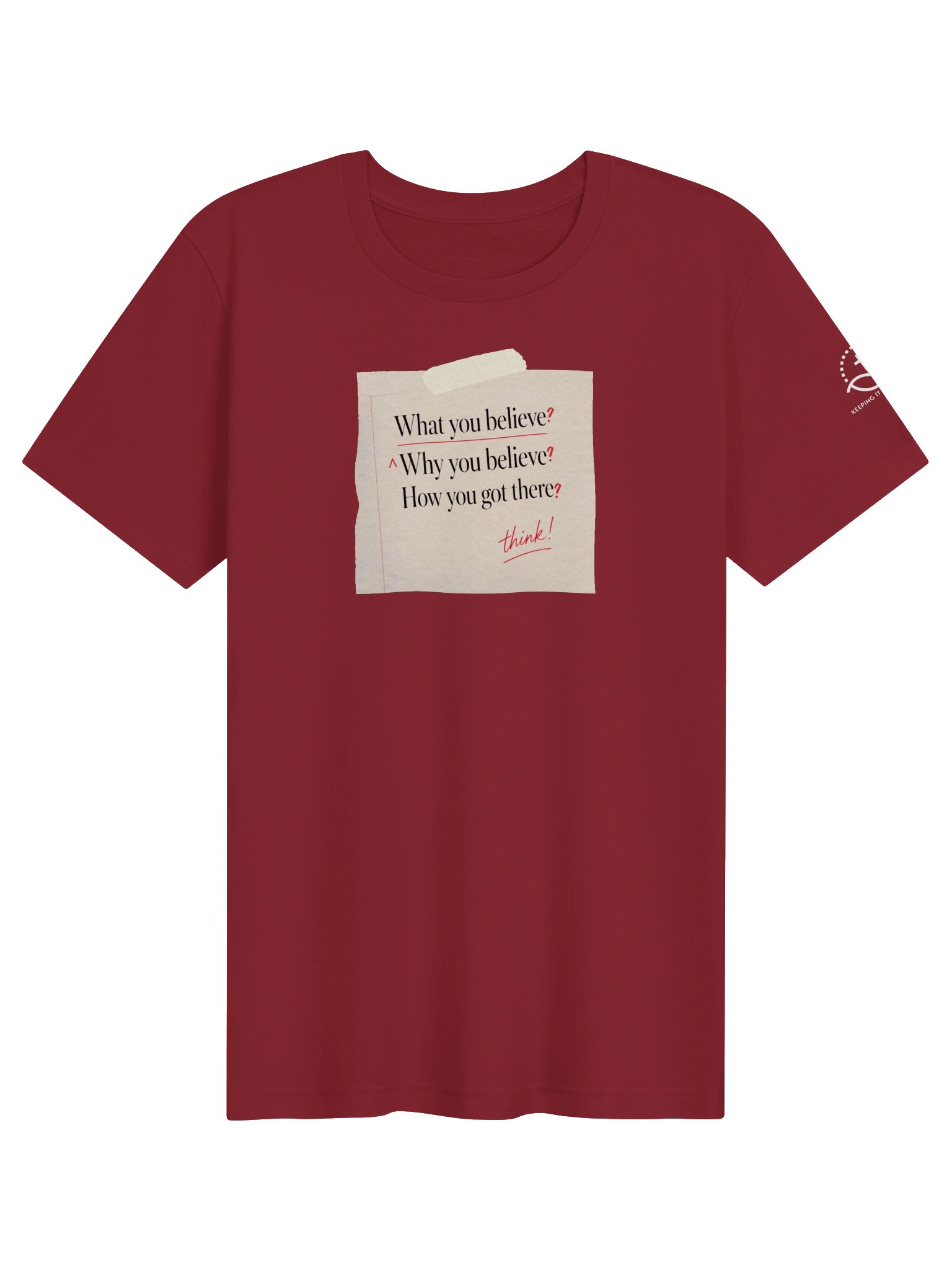 What, Why, and How Tee product image (15)