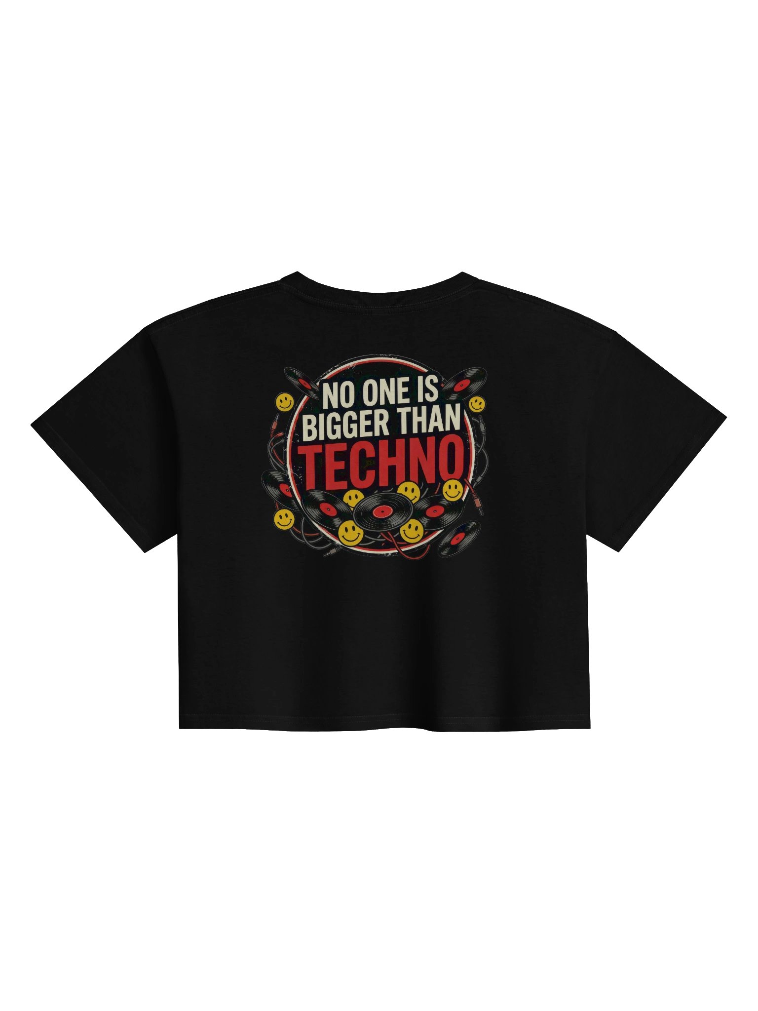 No One Is Bigger Than Techno Women's Premium Crop Top product image (11)