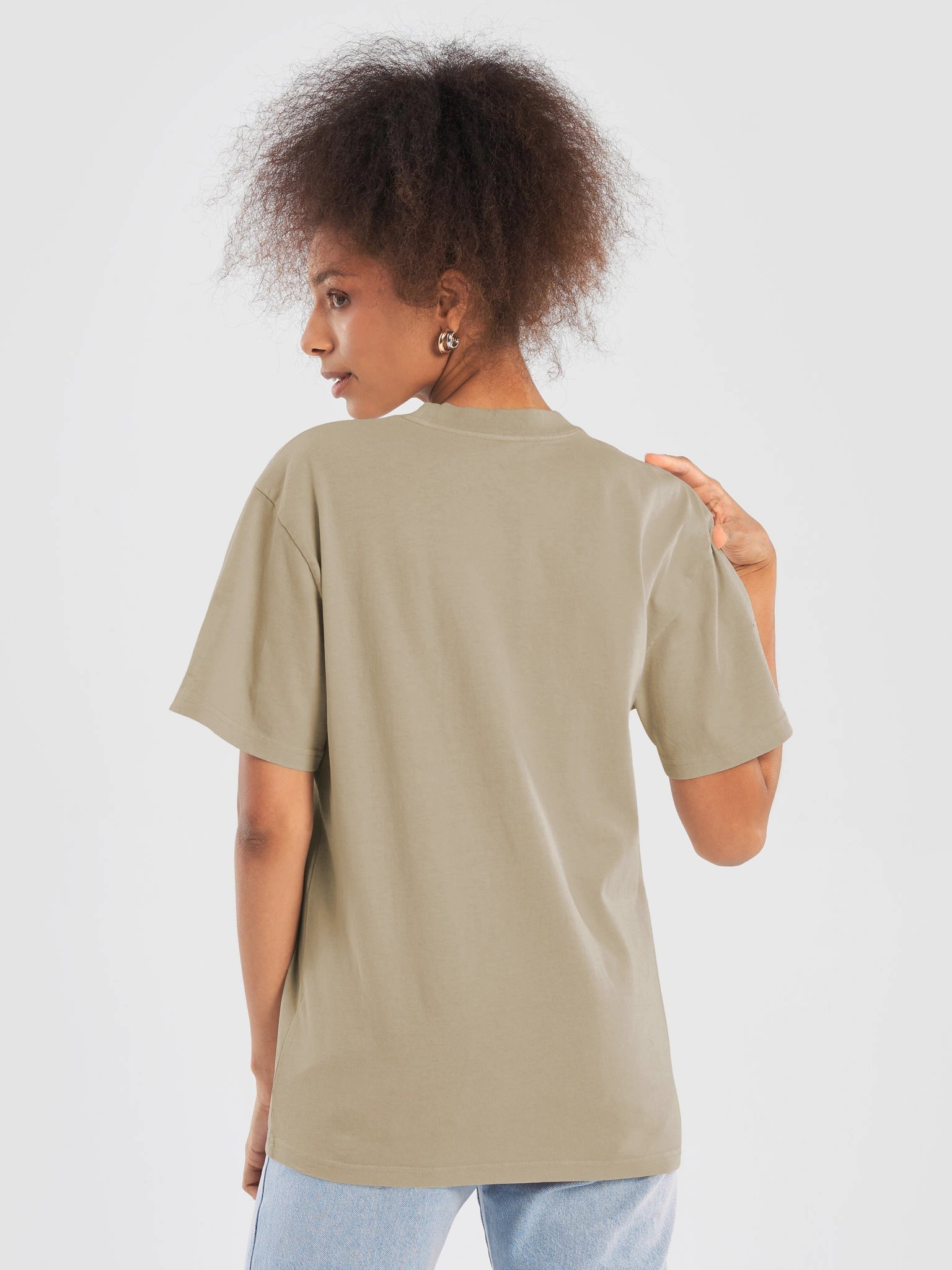 Cowboy Cottage Oversized Tee - Maroon & Terracotta product image (6)