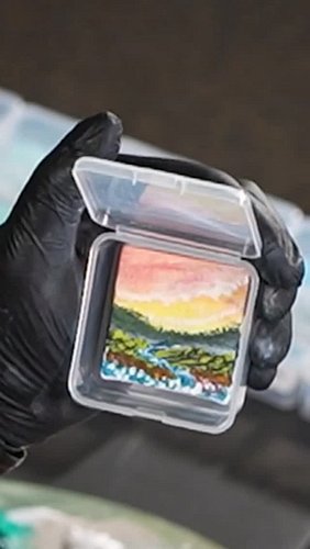 BABY CANVAS!

#oilpainting #paintingreels #oilpainting #bobross  #twitchstreamer