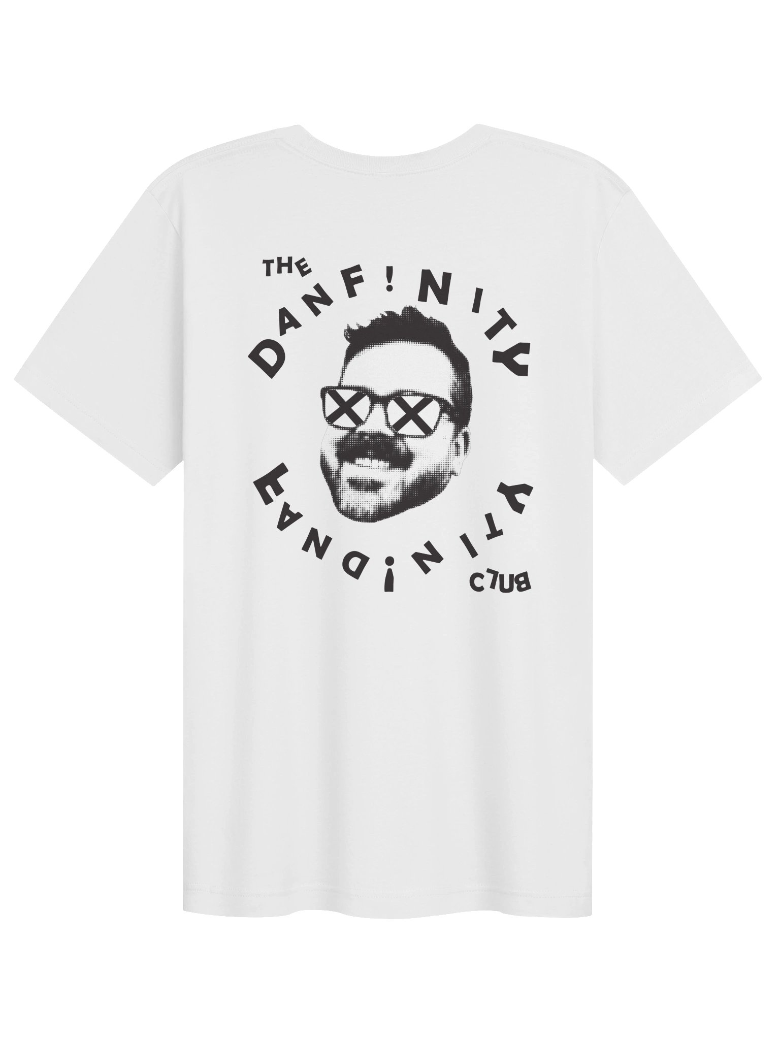 The Danfinity Fandinity Club - Xs- Light Color/ Black Print - Bella Canvas product image (1)