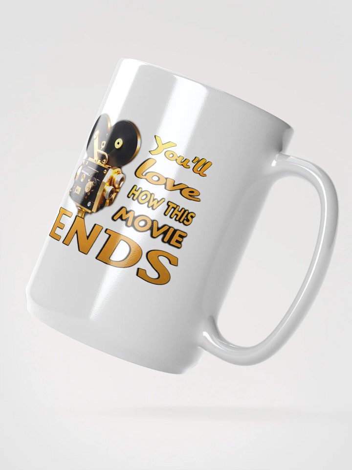 Q White Glossy Mug product image (2)
