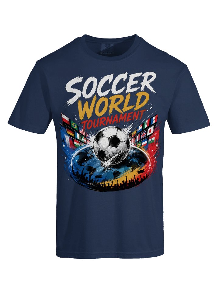Soccer World Tournament T-Shirt – Global Fan Graphic Tee product image (2)