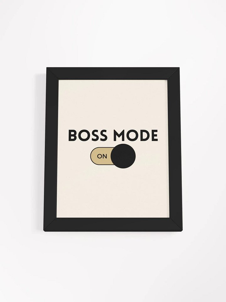 Boss Mode Wall Art - Nude product image (11)