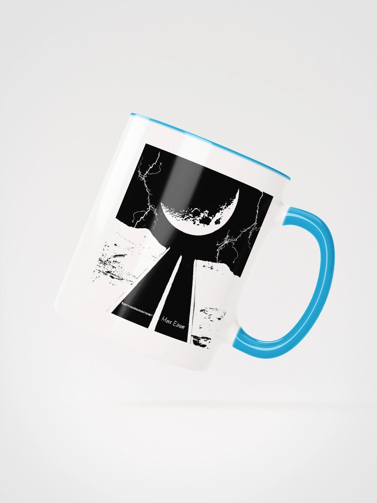 Tornadomancer Ceramic Mug (Black & White Logo) product image (2)