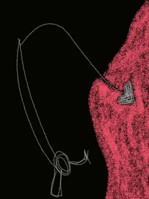 LOVE BAIT Drawn: 16/5/2026 Drawn on samsung notes. Shop link in bio. #fourthwallshop #masterperformermp #artist #digitalart #samsungnotes