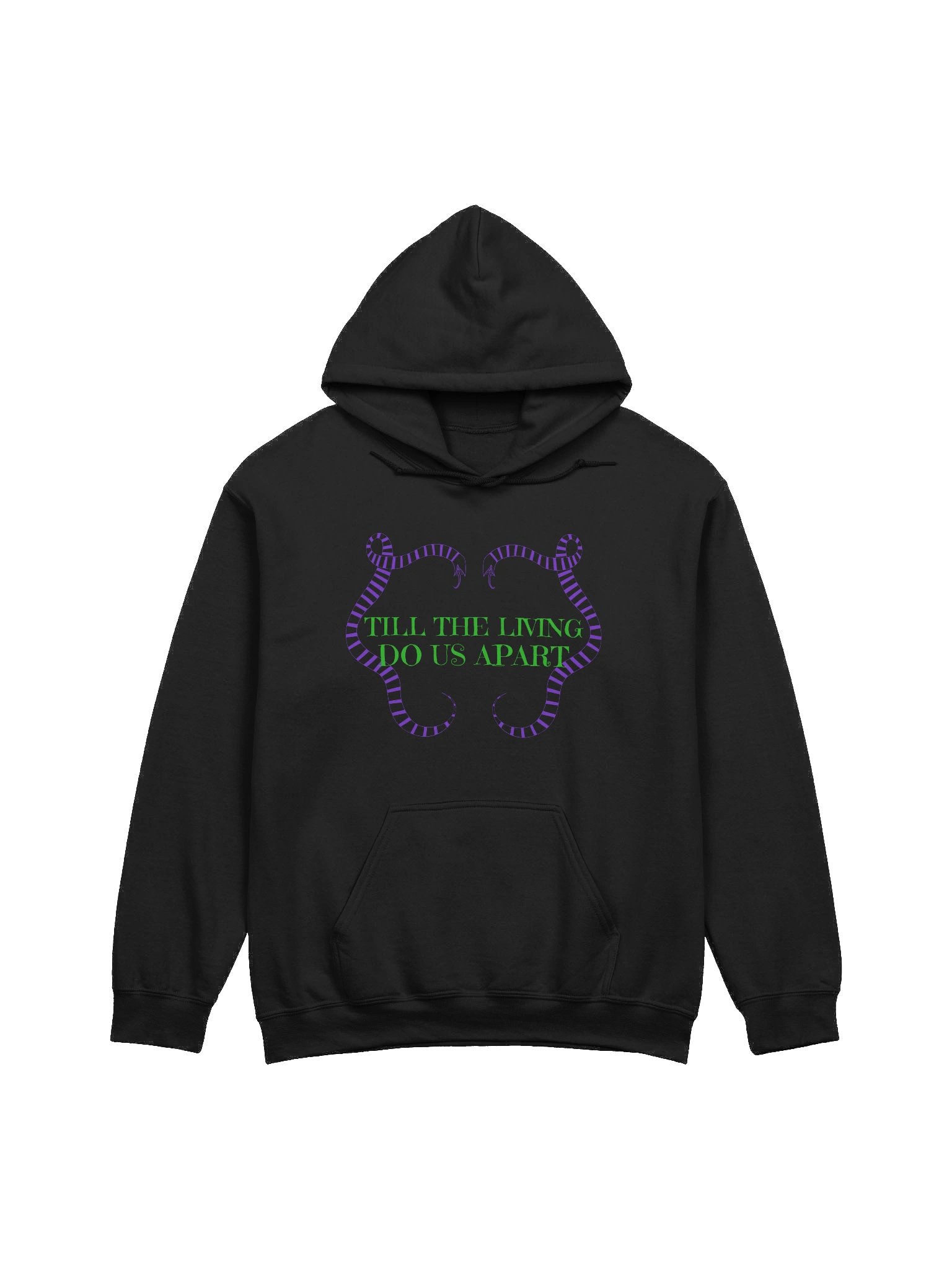 [UM Designs] Til the Living Do We Part - Unisex Pullover Graphic Hoodie product image (1)
