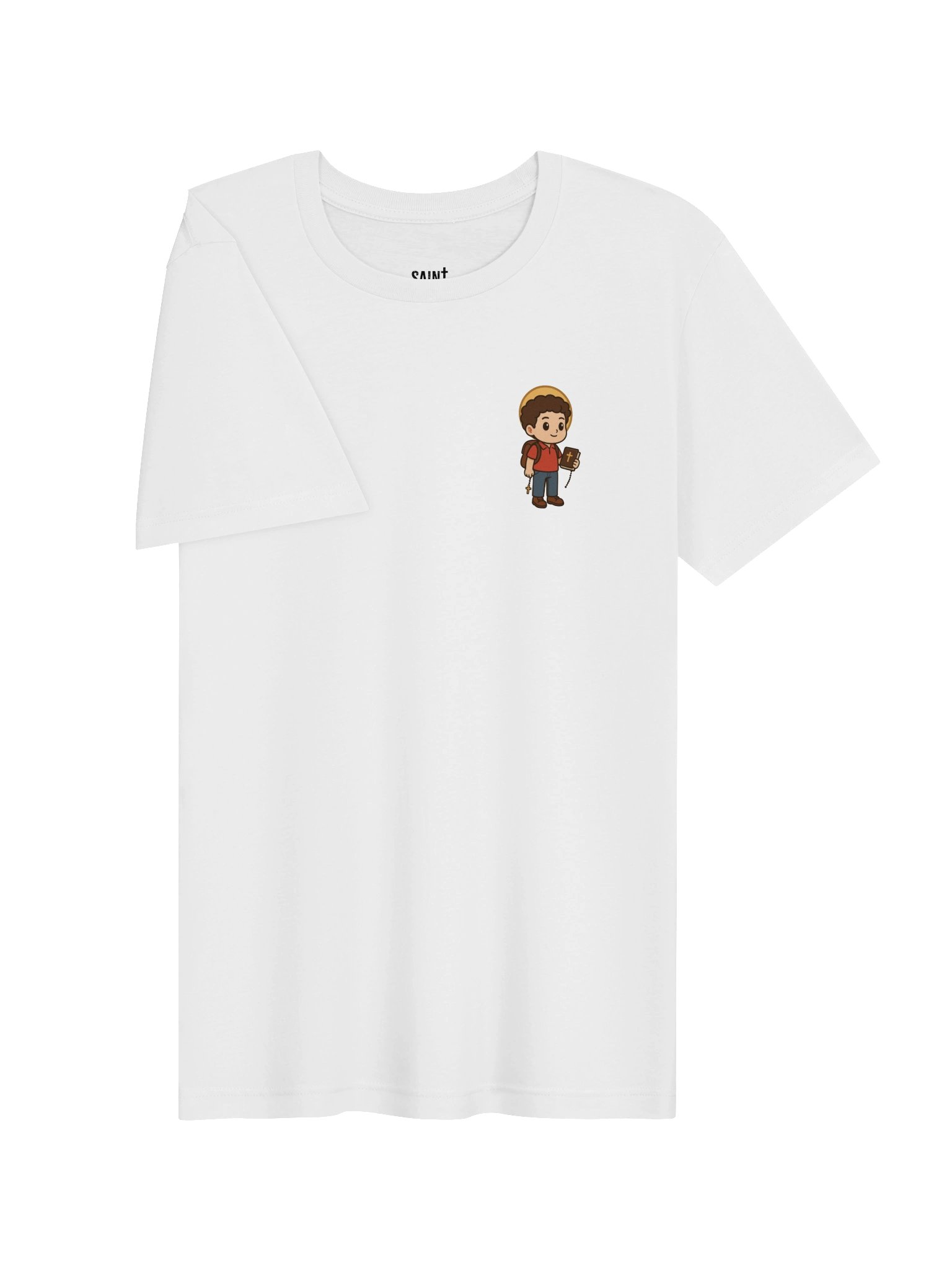 St. Carlo Acutis "Not Me, But God" T-Shirt product image (3)