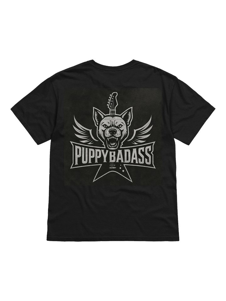 PUPPYBADASS Vintage Snarling Dog Guitar Tee product image (8)