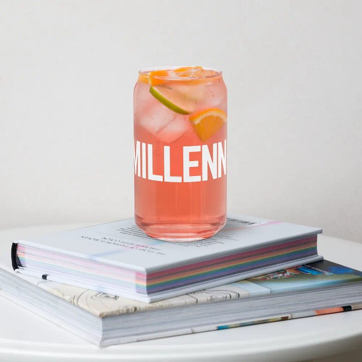 #Millennial Glass Cup product image (2)