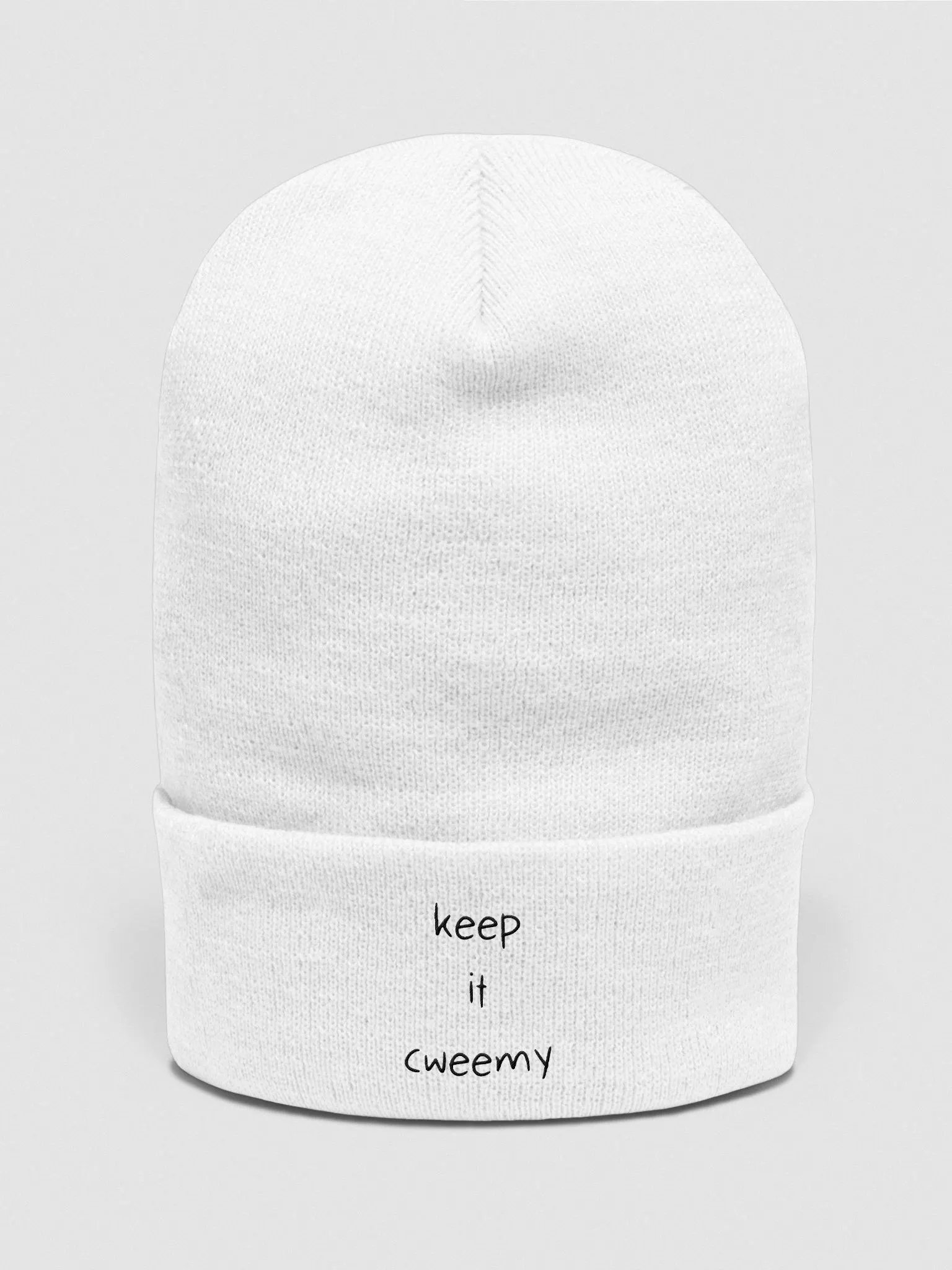 Keep It Cweemy Beanie product image (1)