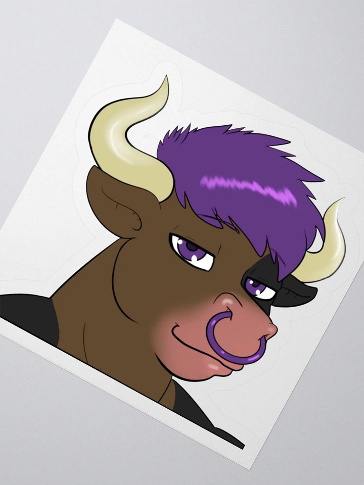 Yuuma Smug Emote Sticker product image (2)