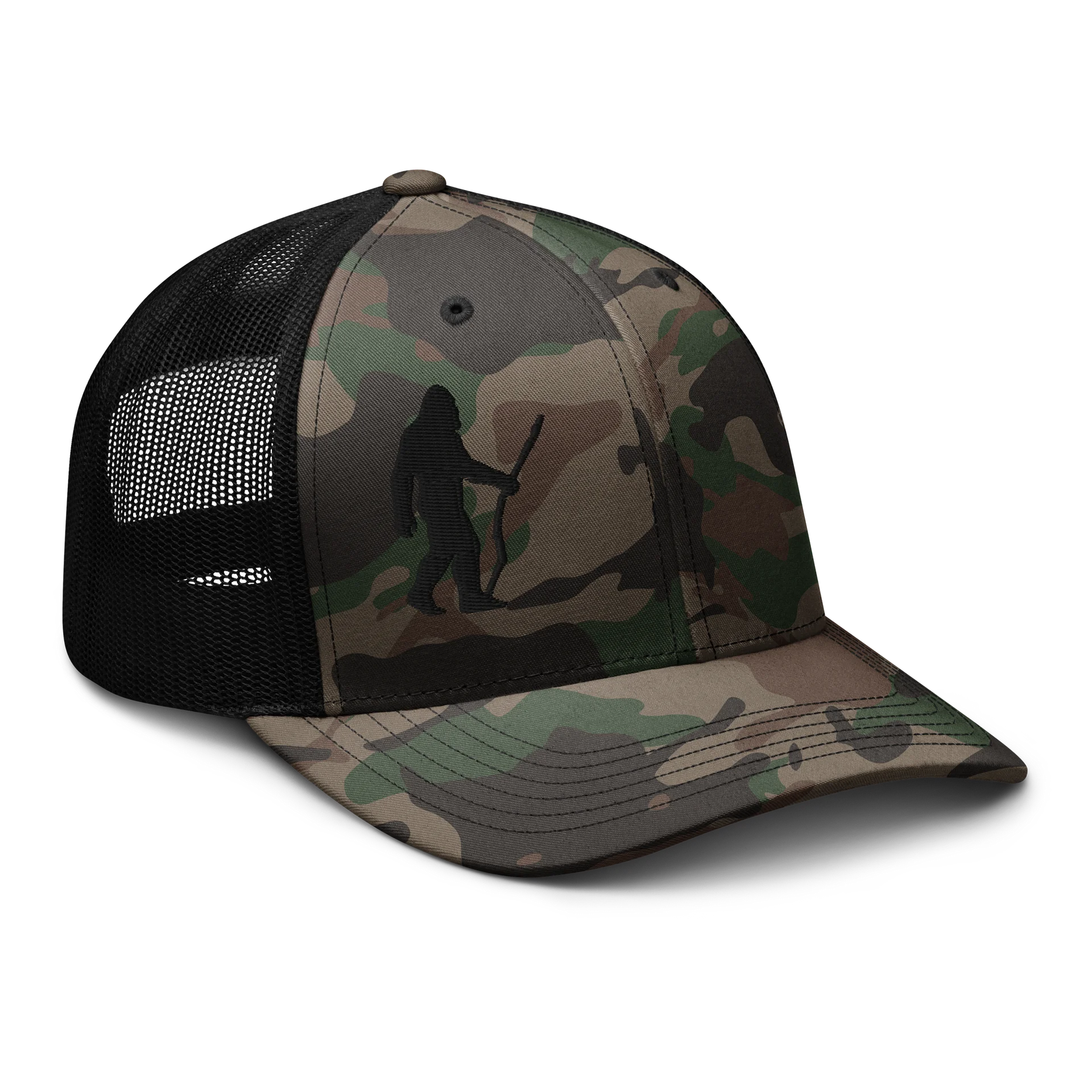 Sasquatch Stick-Walker Camouflage Trucker Hat / Feel the MO product image (8)