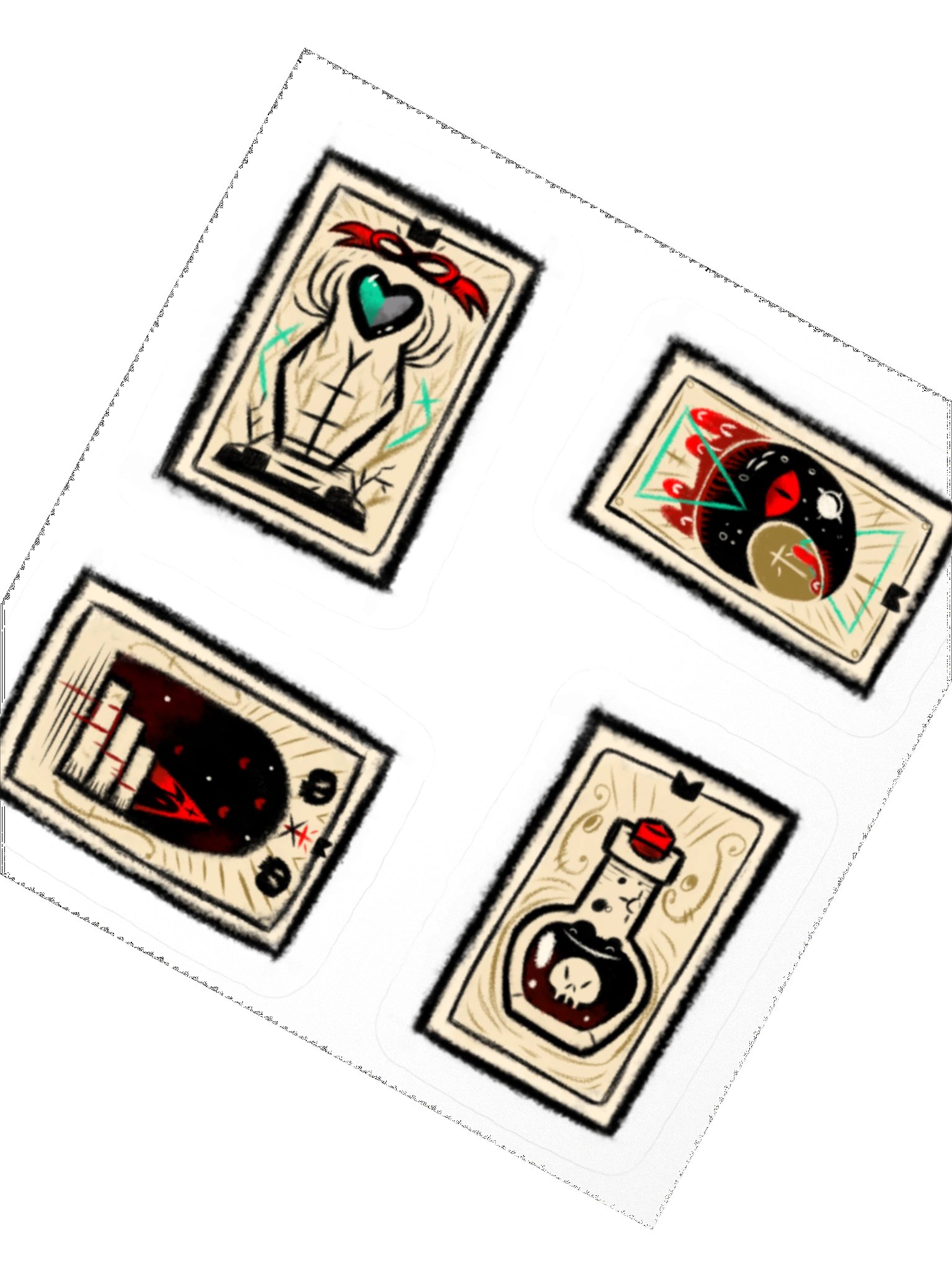 Tatot Card Sticker Sheet - COTL product image (5)