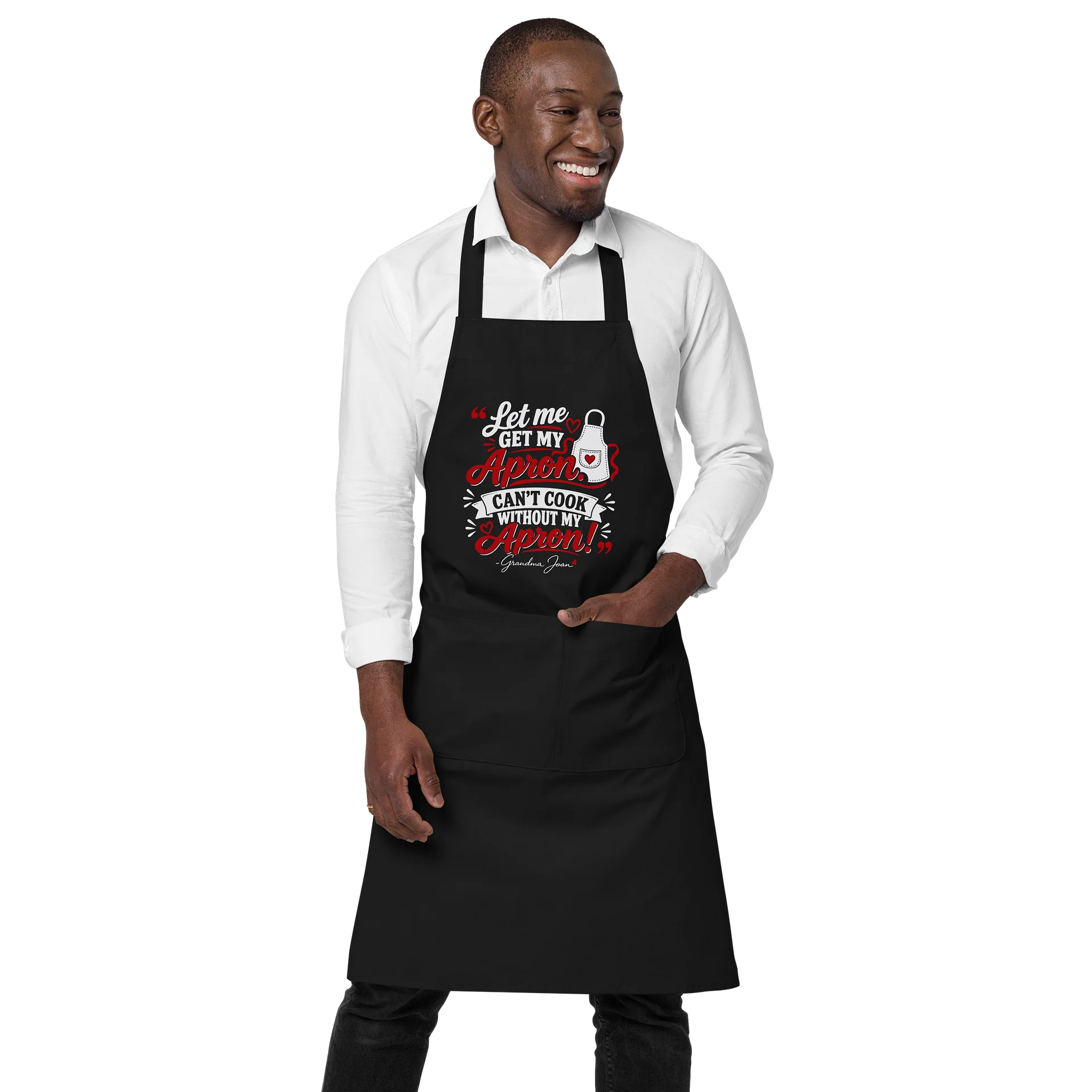Let me get my Apron. Can't cook without my Apron! product image (1)