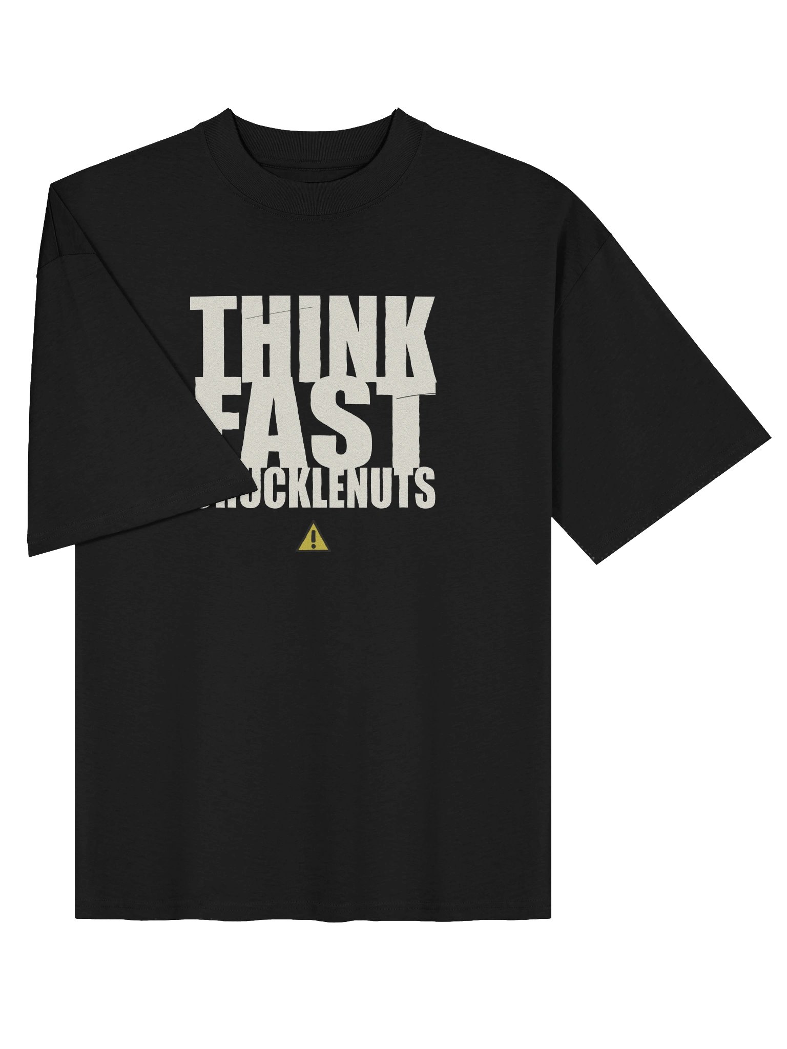 Think Fast Chucklenuts Oversized Tee product image (6)