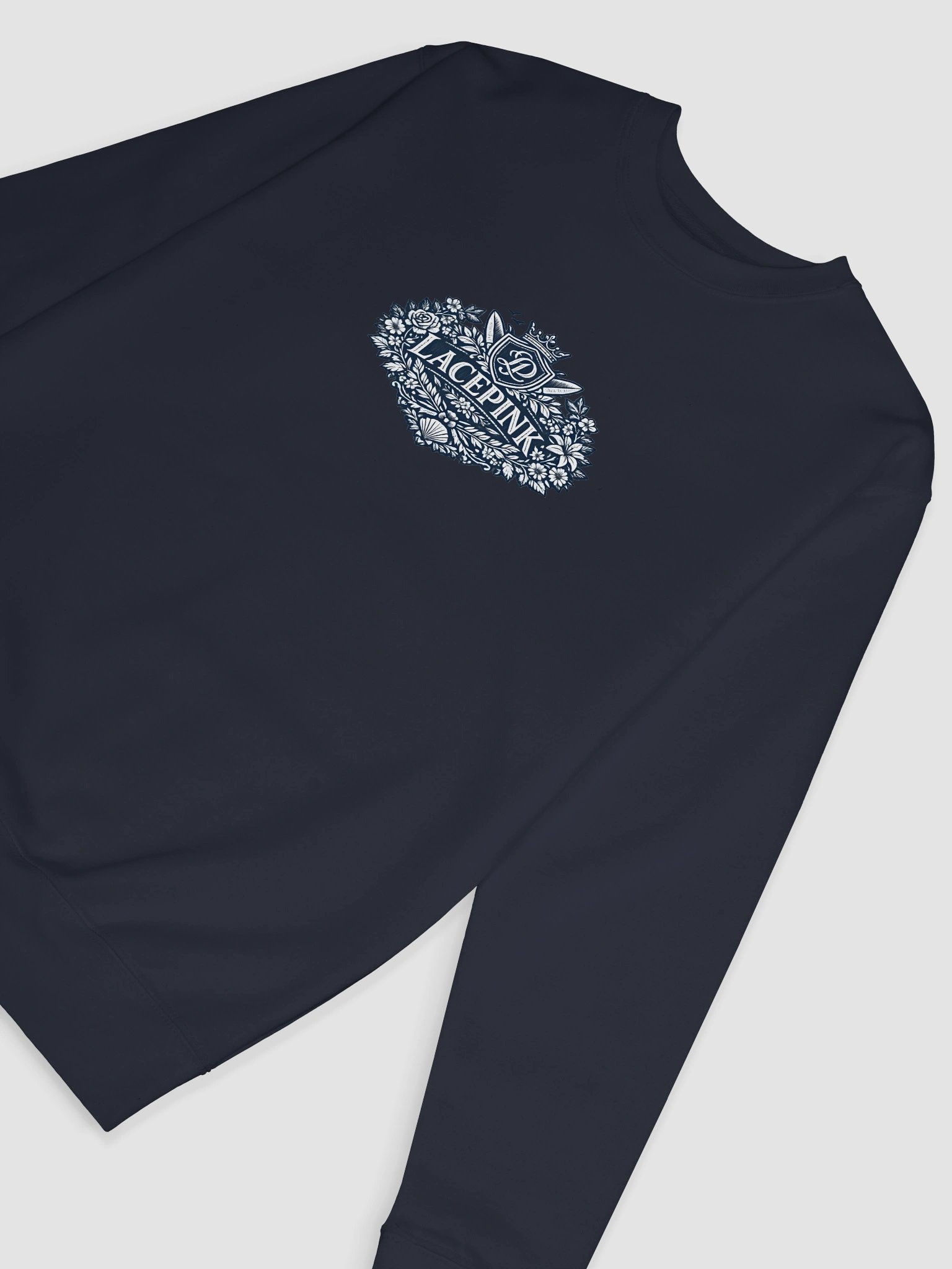 Lacepink Black Cotton Sweatshirt product image (6)