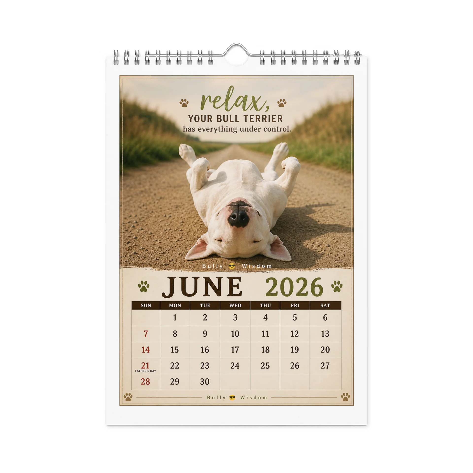 2026 Calendar by Bully Wisdom product image (8)
