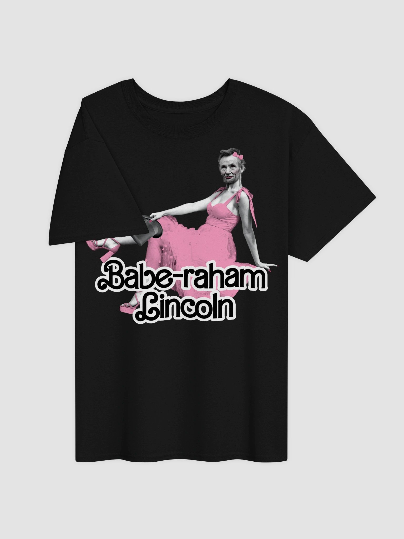 Babe-raham Lincoln - Funny 4th of July America 250 T-Shirt product image (3)