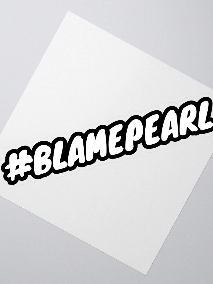 #BLAMEPEARL STICKER product image (2)