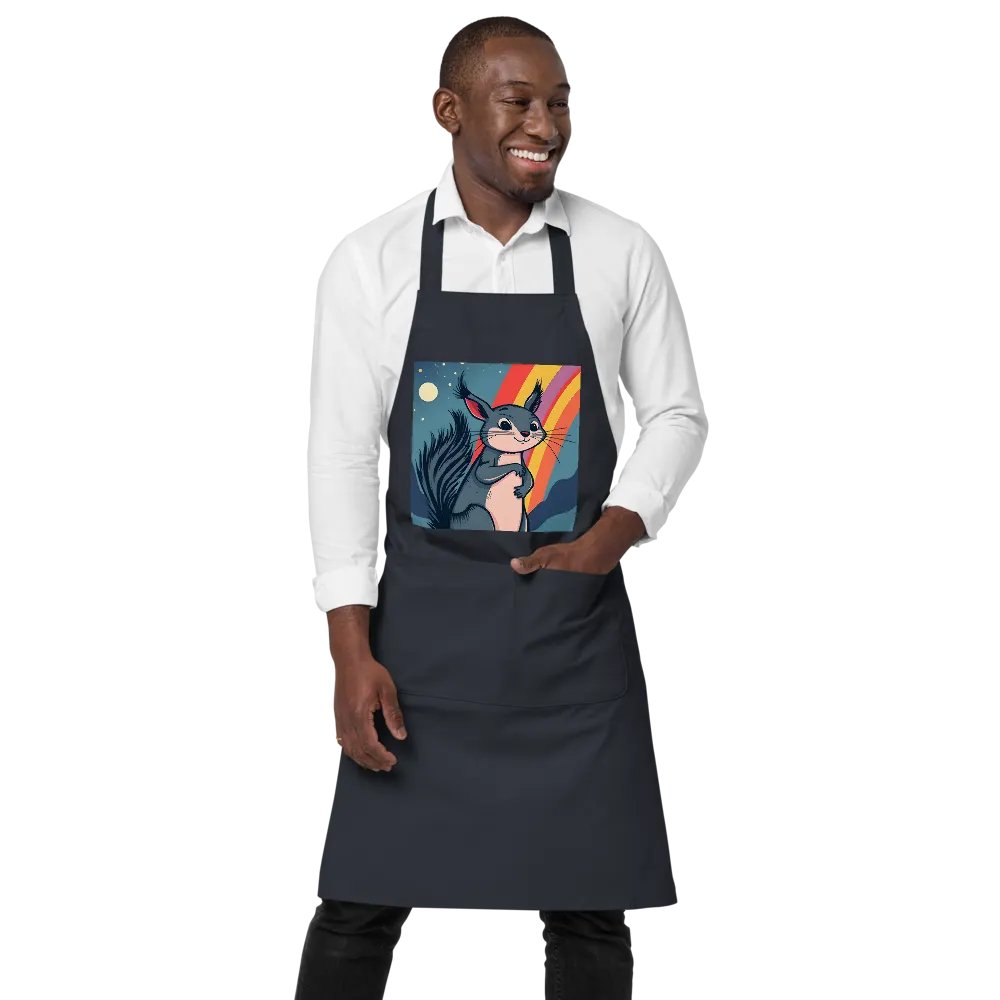 Starry Night Squirrel Apron product image (1)