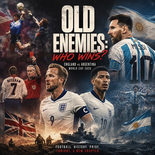 I’m not nervous… you’re nervous. 😬😂

England vs Argentina tonight. A fixture that’s given us enough drama over the years to f...