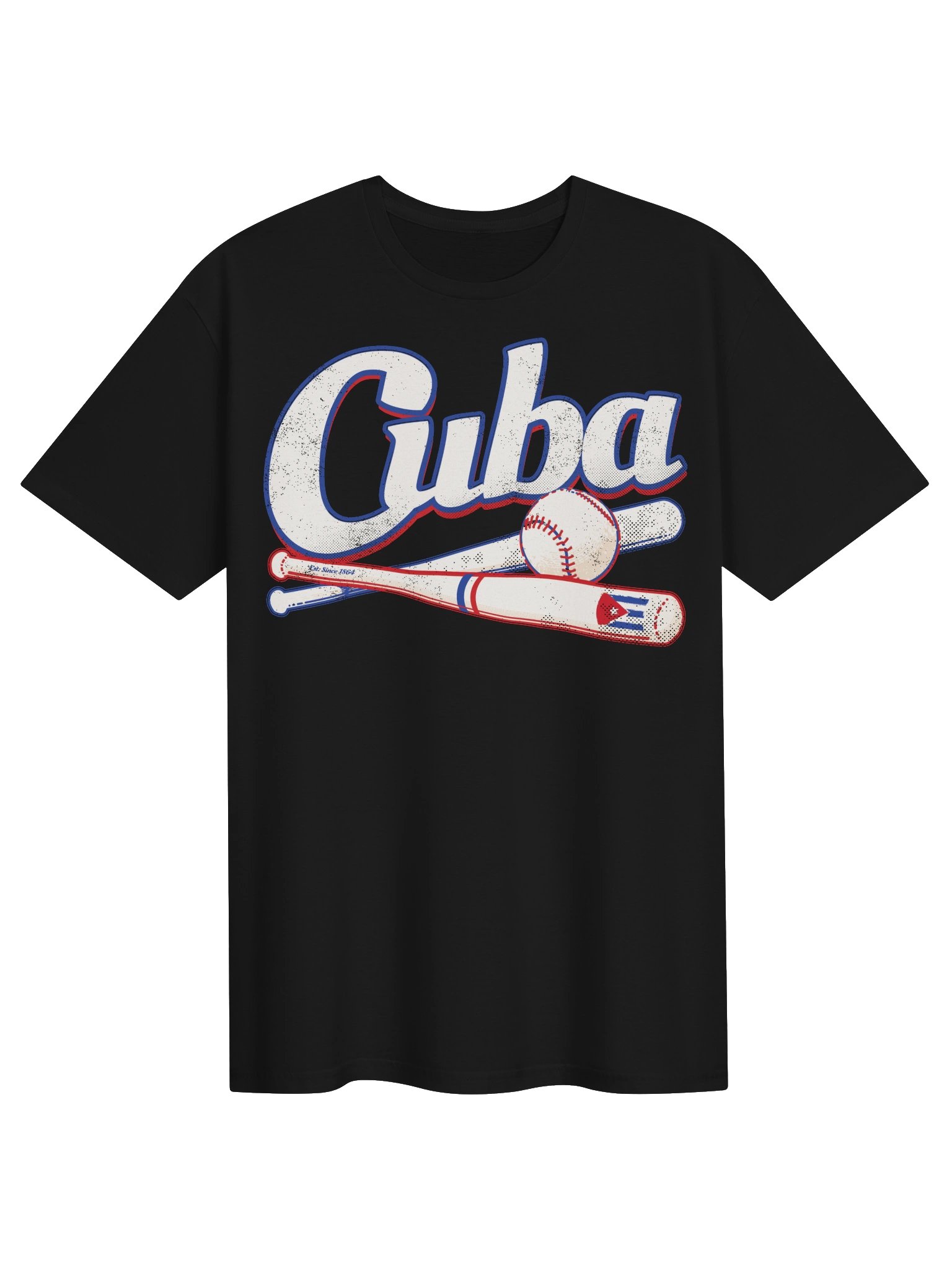 Cuba Baseball Shirt Cuban Flag Beisbol Fan Graphic product image (1)