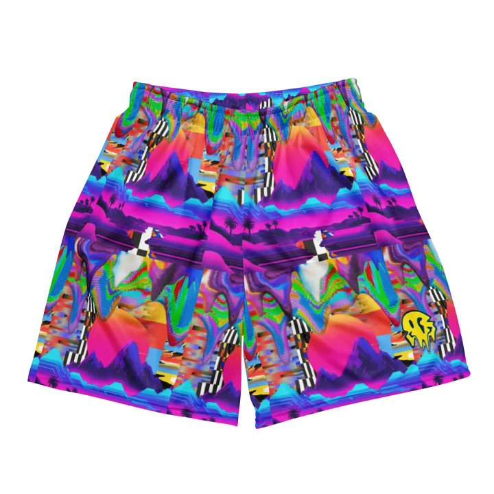 Melting Sunset Mesh Shorts product image (2)
