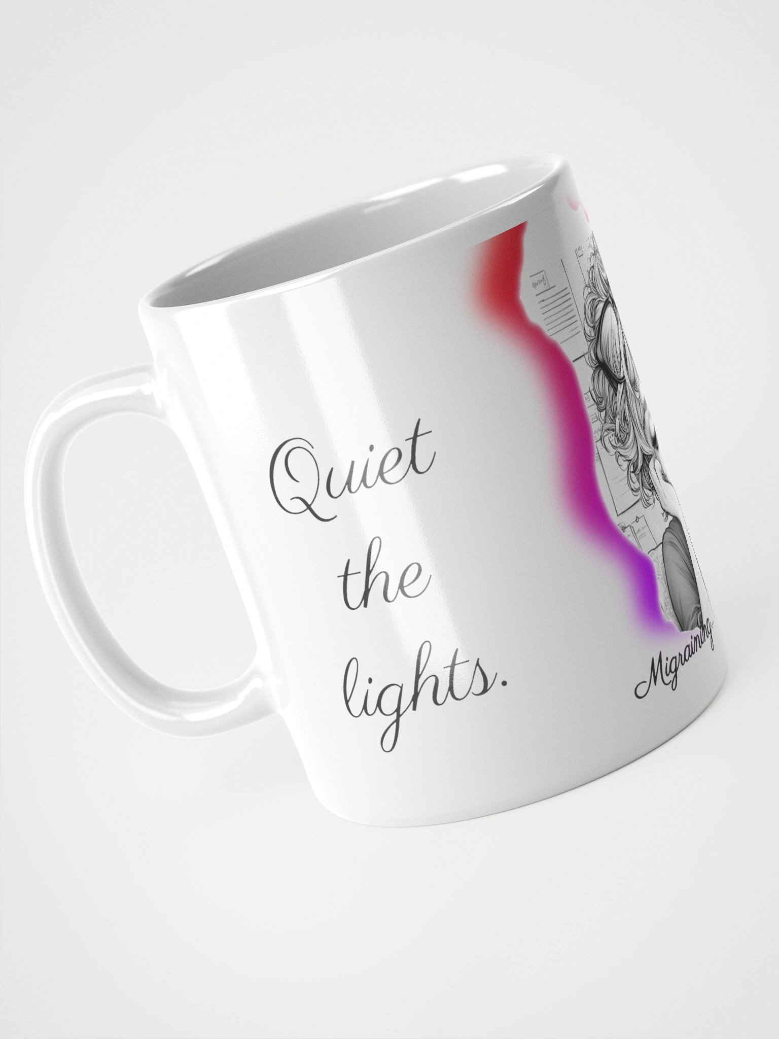 Migraining... Proceed With Caution Mug product image (2)