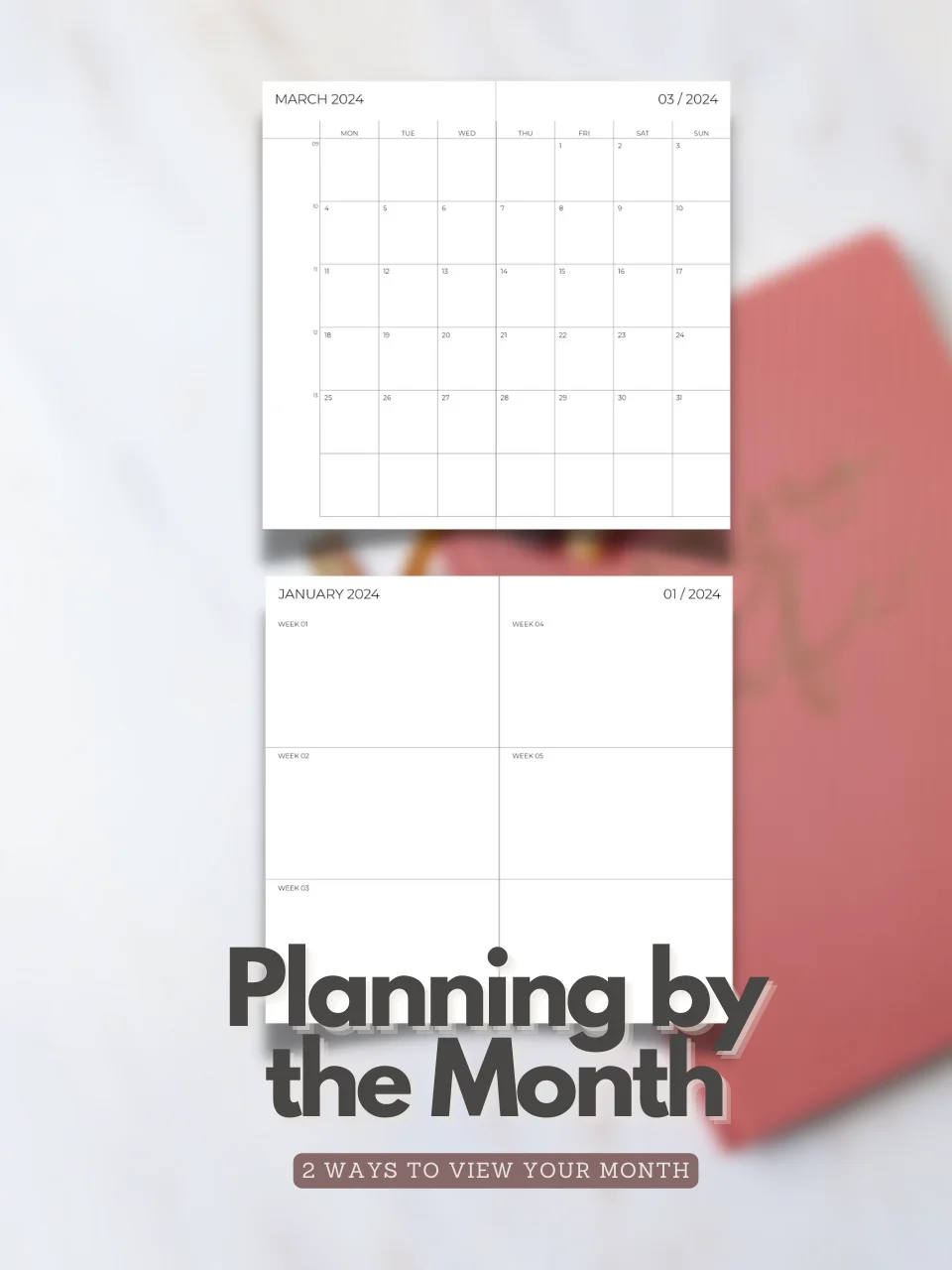 [2026] Dated Monthly Spreads - TN Standard Size product image (3)