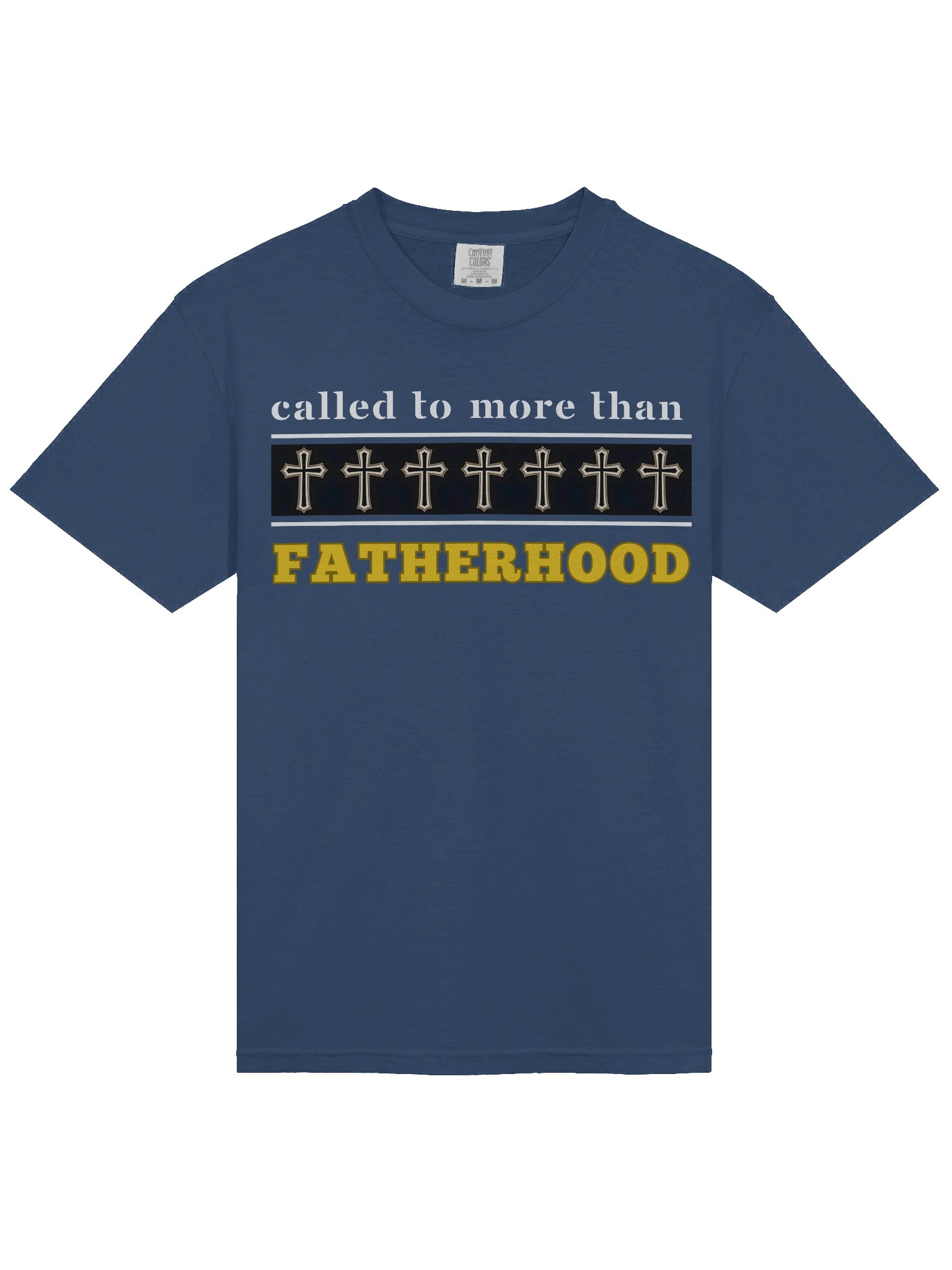 Called to More Than Fatherhood | Christian Dad Comfort T-shirt | Faith-Based Gift for Dads product image (3)