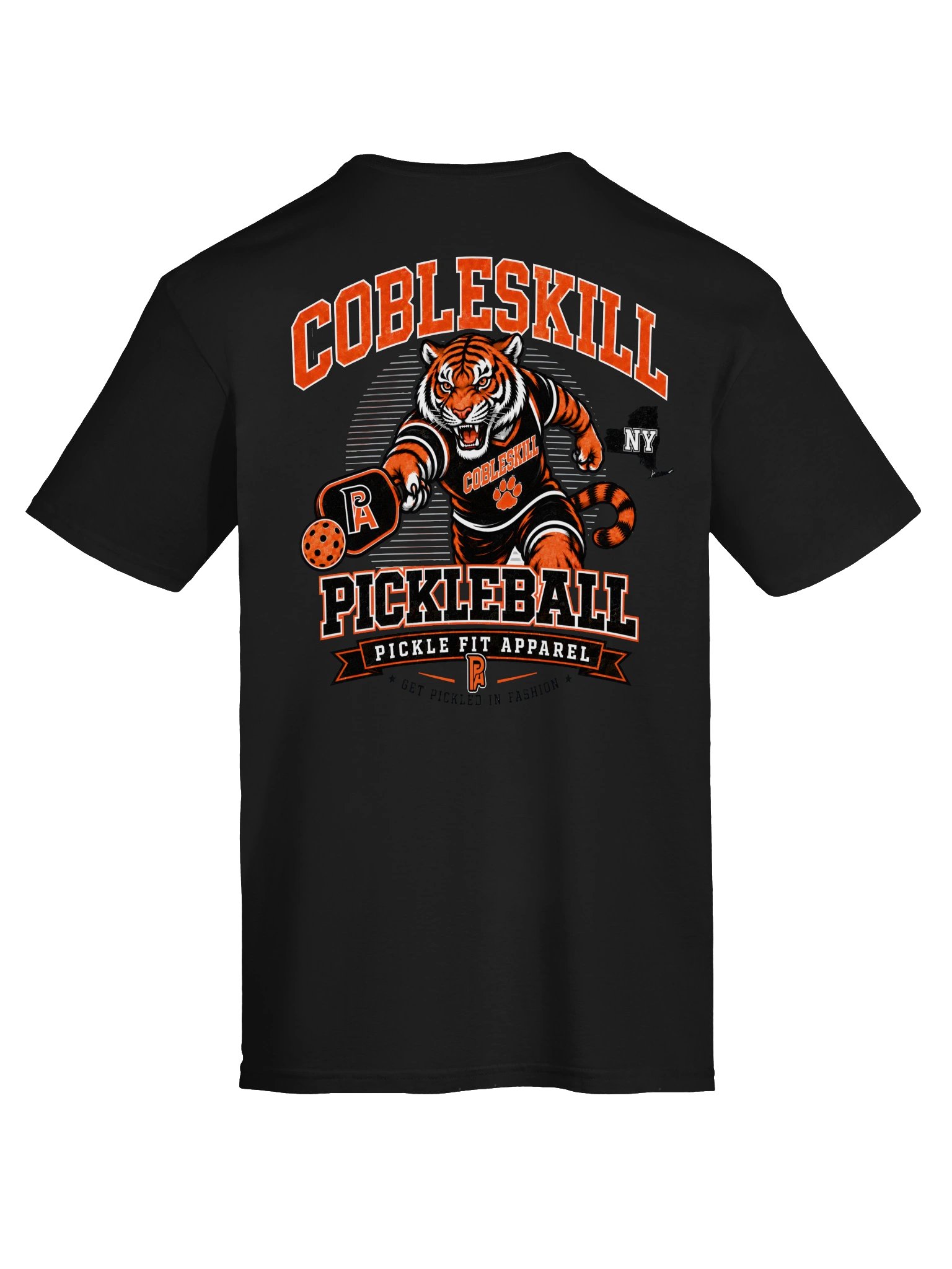 Cobleskill Pickleball Tiger Graphic Rep Your City Rep Your Court product image (7)