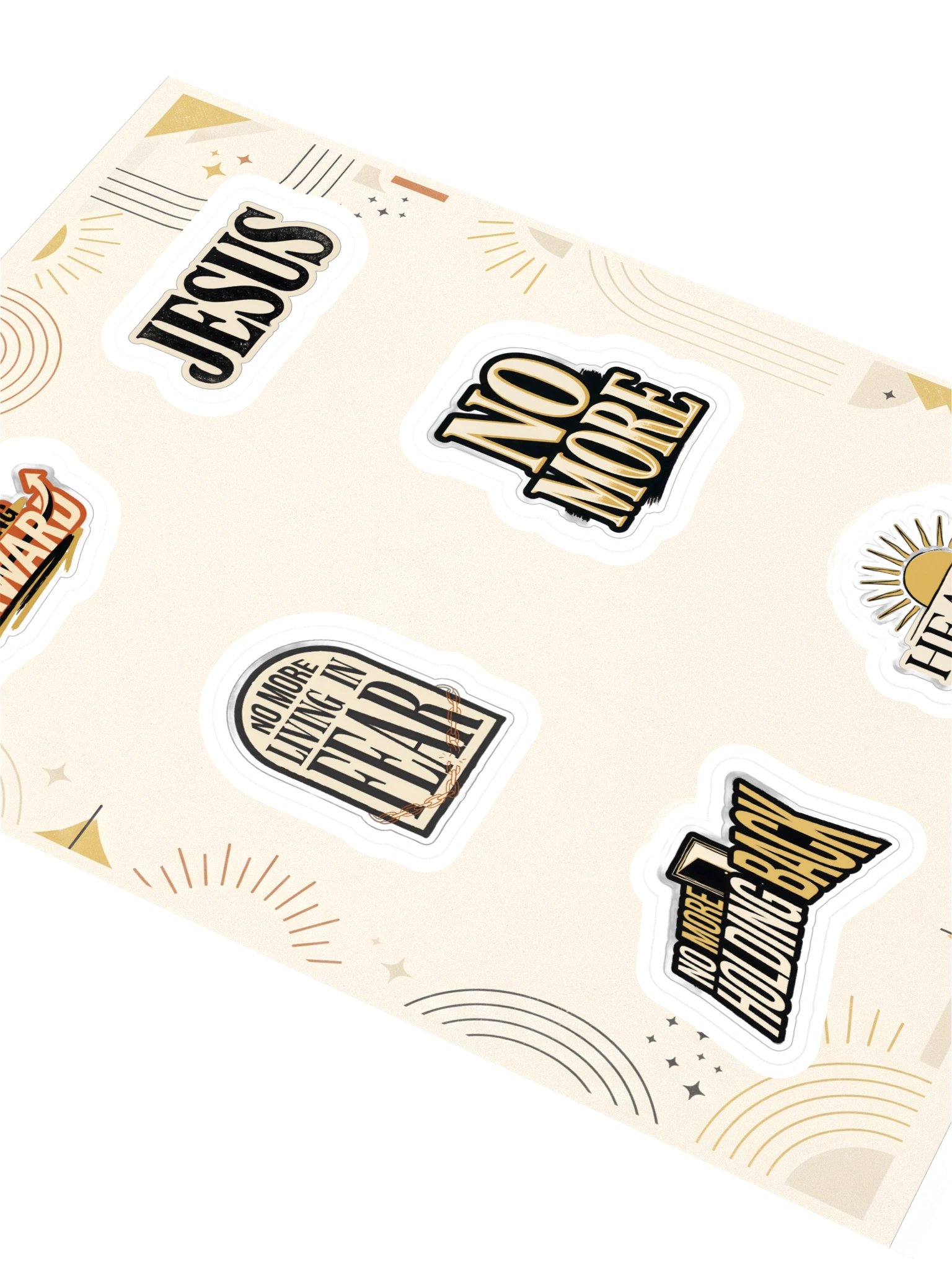 No More Sticker Sheet | Donielle Houston product image (2)