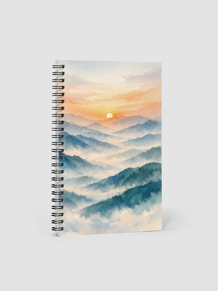 Tranquil Hills Spiral Notebook product image (1)